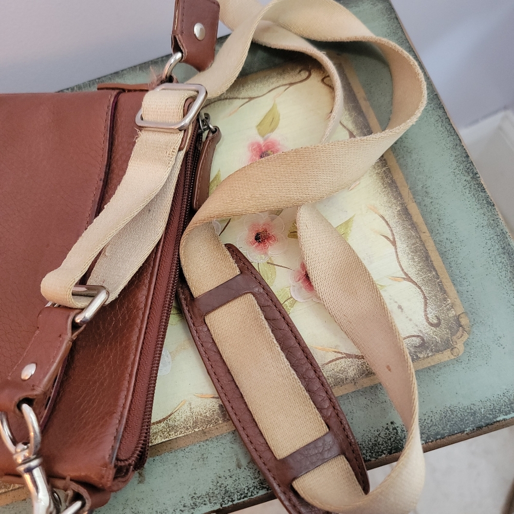 Coach Vintage Julia Pebble Leather Crossbody - Picture 9 of 16